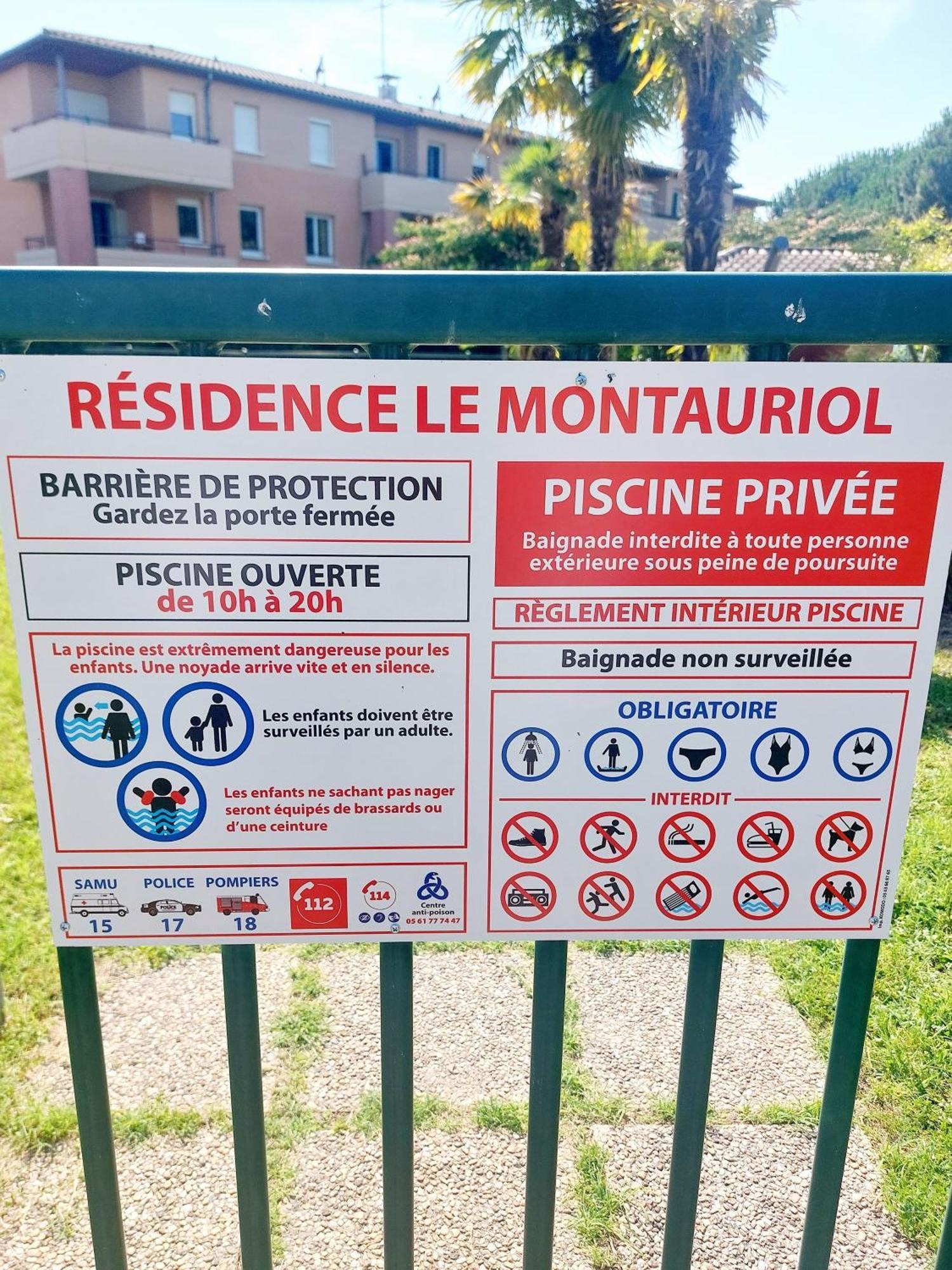 Le Montauriol - Logement Avec Terrasse - Piscine -Tennis - Place De Parking Privee Διαμέρισμα Μοντωμπάν Εξωτερικό φωτογραφία